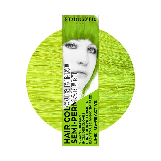 Stargazer Semi Permanent Hair Dye Neon Lime