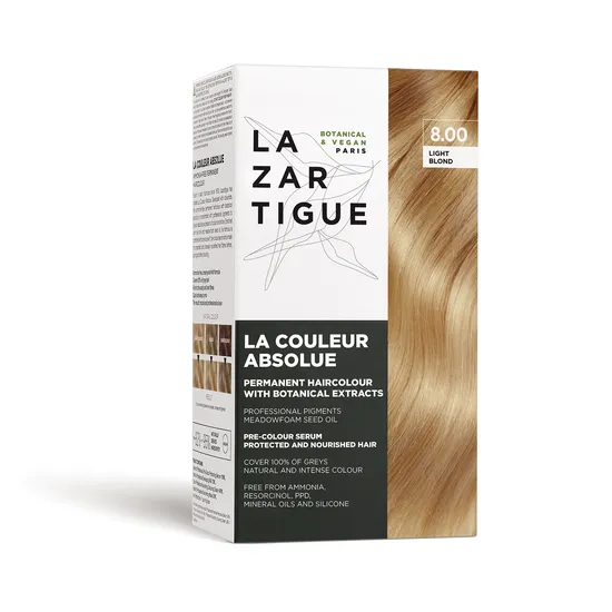 Lazartigue La Couleur Absolue Permanent Hair Colour 8.00 Light Blonde