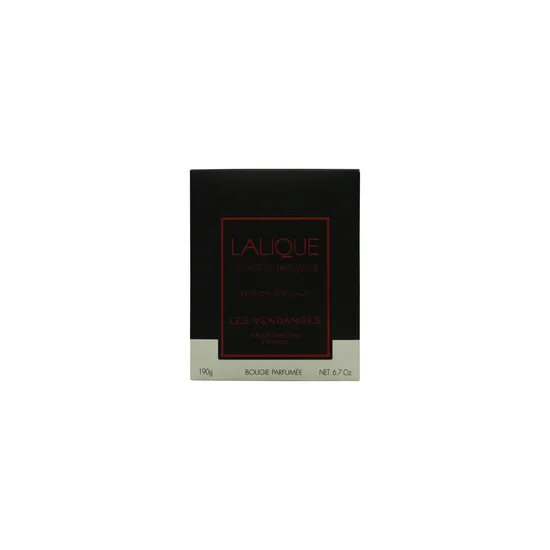 Lalique Les Vendanges Saint-Emilion France Perfumed Candle