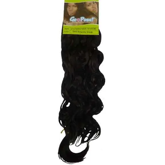 Go Posh Synthetic Charming Wave 14 / P1b/99J (Dark Burgundy Streak)