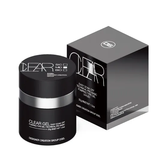 DGel Pumping Clear Gel Mid Overlay & Base