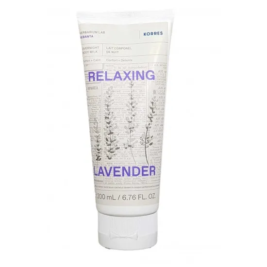 Korres Overnight Body Milk Relaxing Lavender