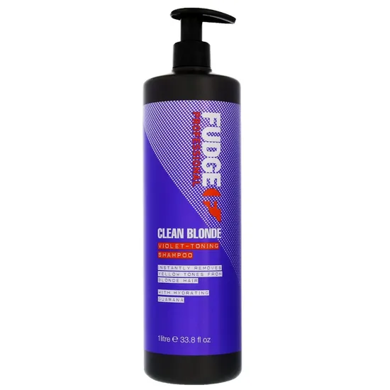 Fudge Professional Clean Blonde Shampoo 1000Ml