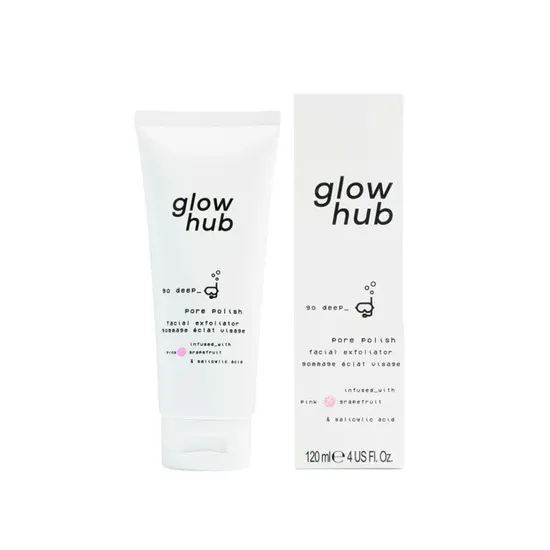 Glow Hub Pore Polish Facial Exfoliator