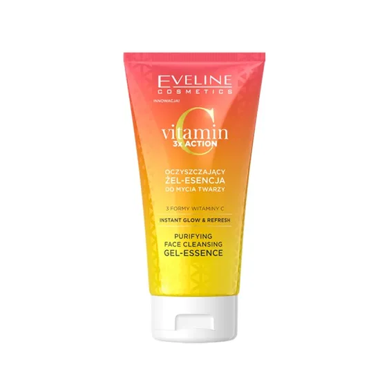 Eveline Vitamin C 3x Action Purifying Face Cleansing Gel Essence