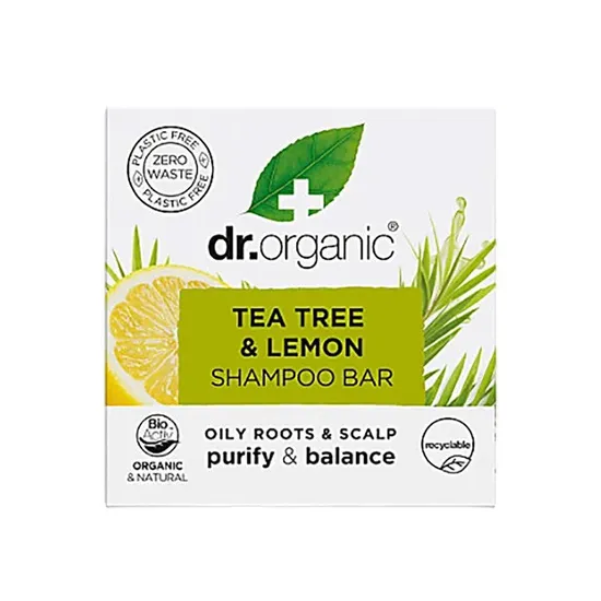 Dr. Organic Tea Tree & Lemon Shampoo Bar