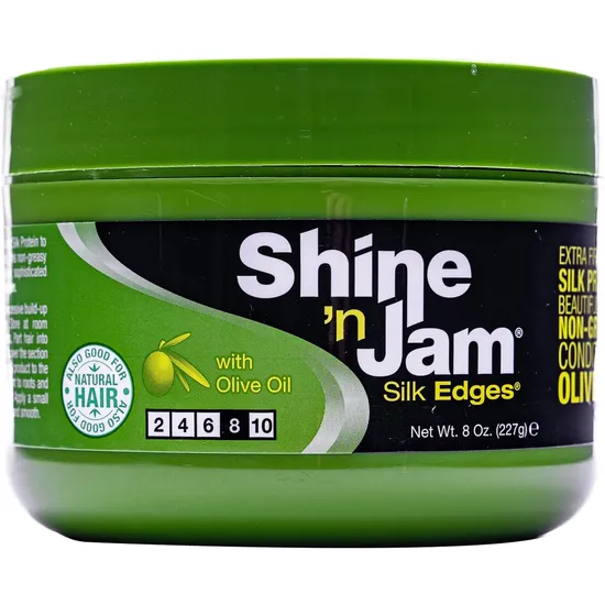 Ampro Shine N Jam Silk Edges With Olive Oil