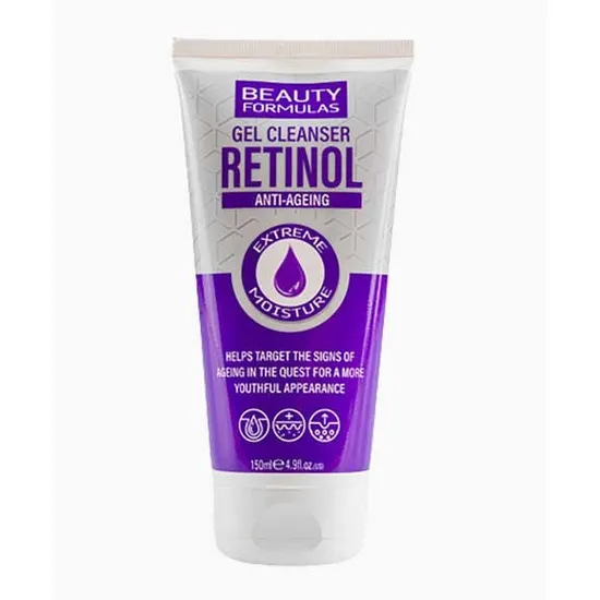 Beauty Formulas Retinol Anti Ageing Gel Cleanser