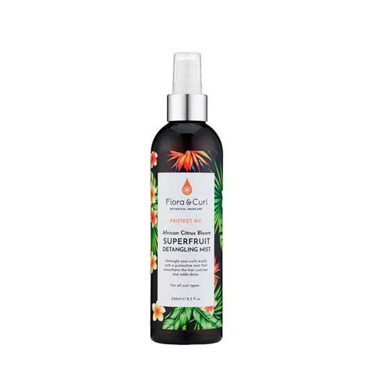 Flora and Curl Protect Me African Citrus Bloom Superfruit Detangling Mist