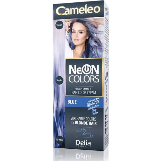 Delia Cosmetics Neon Colours Semi Permanent Hair Colour Cream