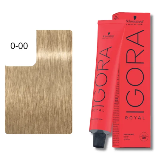 Schwarzkopf Igora Royal Permanent Colour Creme 0-00
