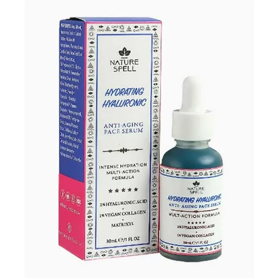 Nature Spell Hydrating Hyaluronic Anti Ageing Face Serum