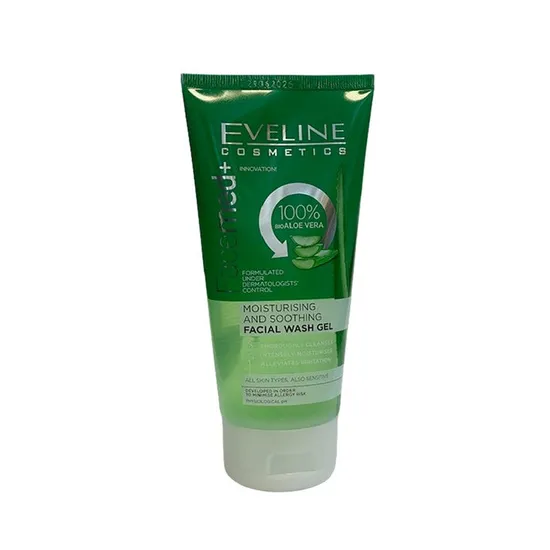 Eveline Facemed Aloe Vera Moisturising Soothing Facial Wash Gel