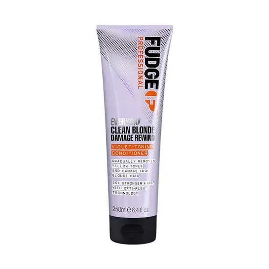 Fudge Professional Everyday Clean Blonde Damage Rewind Violet Toning Conditioner