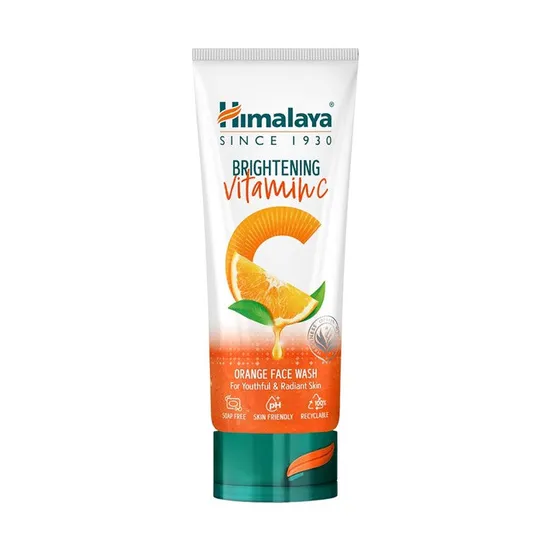 Himalaya Herbals Brightening Vitamin C Orange Face Wash