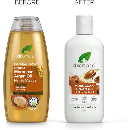 Dr. Organic Bioactive Skin Care Organic Moroccan Argan Oil Body Wash