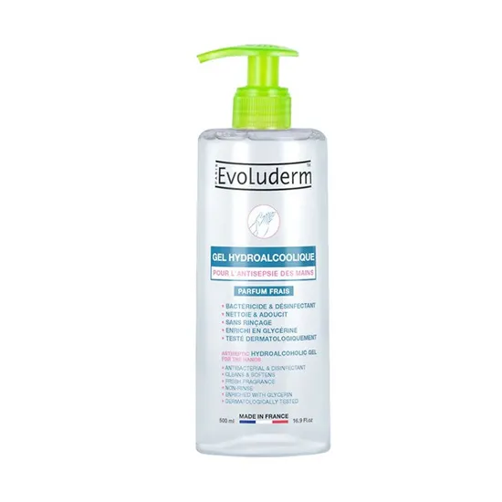 Evoluderm Antiseptic Hydroalcoholic Hand Gel