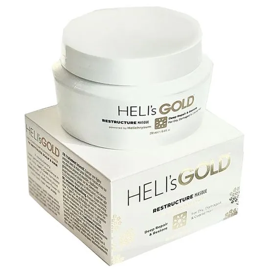Heli's Gold Restructure Masque With Helichrysum