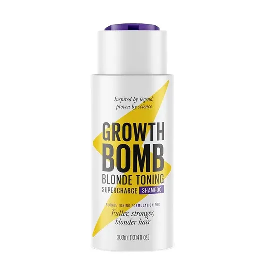 Growth Bomb Blonde Toning Supercharge Shampoo