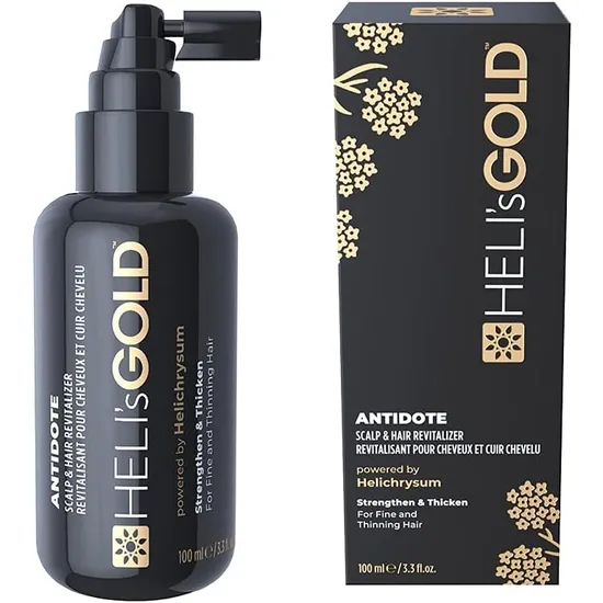 Heli's Gold Antidote Scalp & Hair Revitalizer With Helichrysum