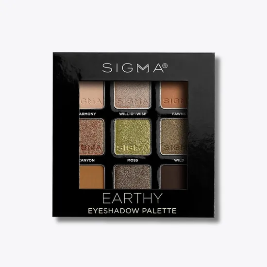 Sigma Beauty Earthy Eyeshadow Palette