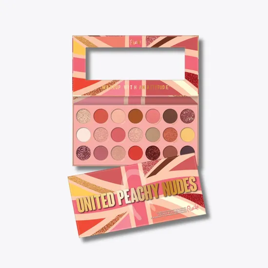 RUDE COSMETICS United Peachy Nudes