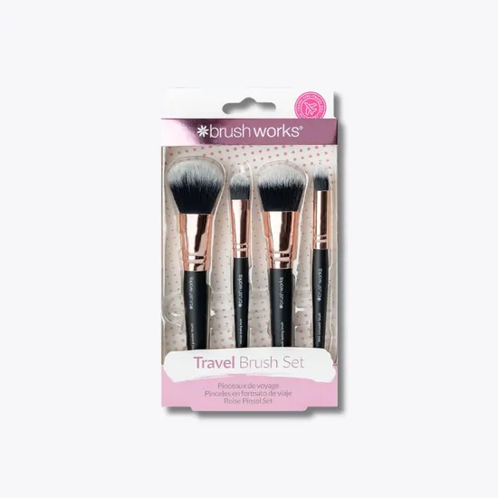 Brushworks Travel Makeup Brush Set