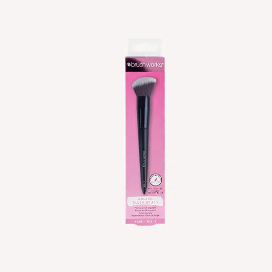 Brushworks No. 7 Angled Blush Brush