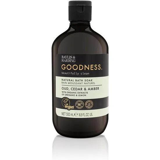 Baylis & Harding Goodness Oud, Cedar & Amber Bath Soak