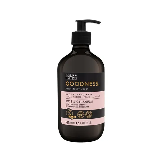 Baylis & Harding Goodness Rose & Geranium Natural Hand Wash