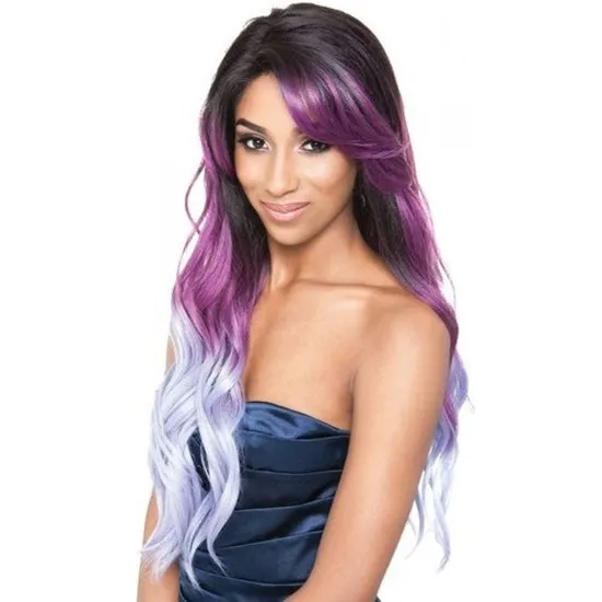 Mane Concept Hair Soft Swiss Lace Front Human Hair Bs 215 Stylemix Wig Sr1b/Marsala