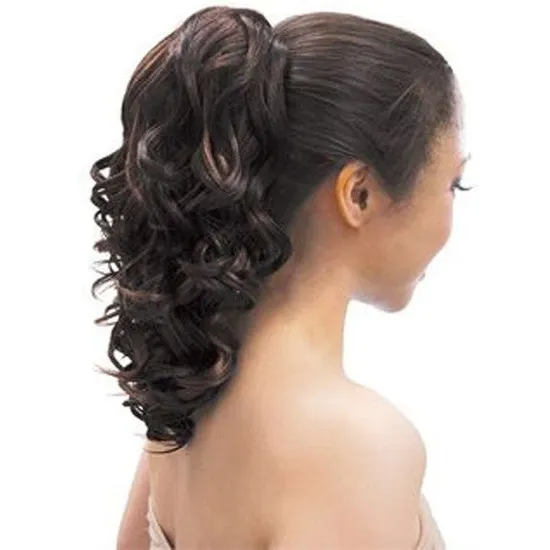 Model Model Glance Drawstring Ponytail Synthetic Opera Girl