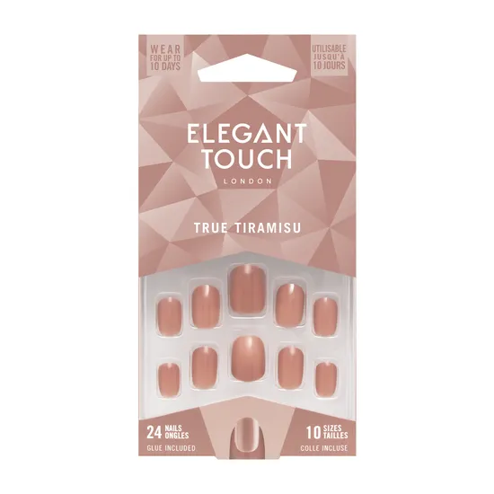 Elegant Touch True Tiramisu Nail With Glue
