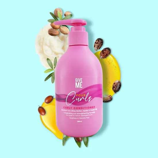 Give Me Four Curls Moisturising Shea Butter Conditioner