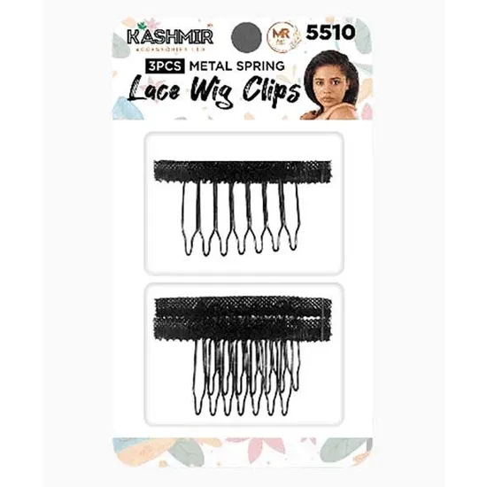 Kashmir Metal Spring Lace Wig Clips 5510