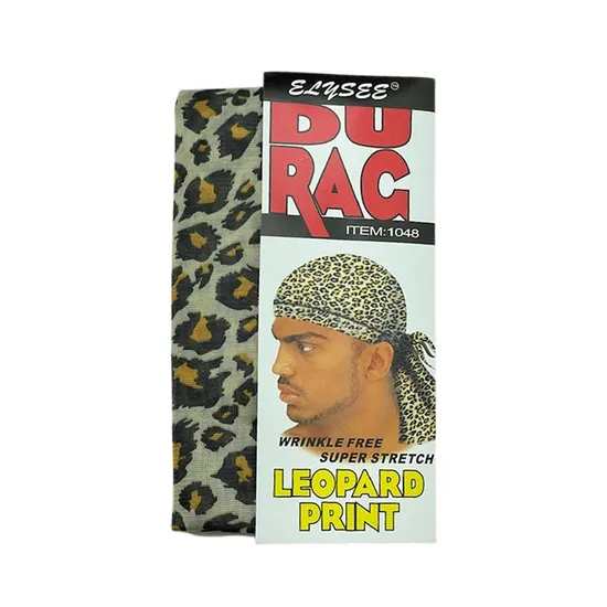 Elysee Star Leopard Print Du Rag 1048