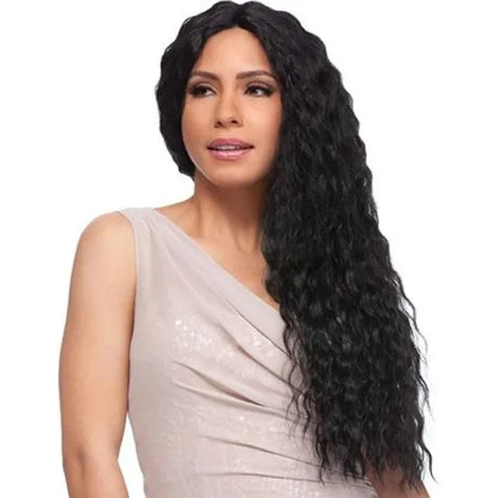 Sensationnel Empress Synthetic French Wave Custom Lace Front Edge Wig
