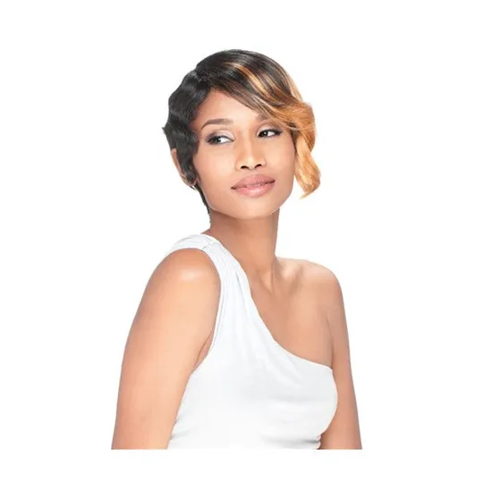 Sensationnel Bump Collection Human Hair Holly Wig