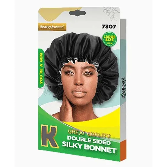 Kashmir Beauty Ambition Great Quality Double Sided Silky Bonnet 7307