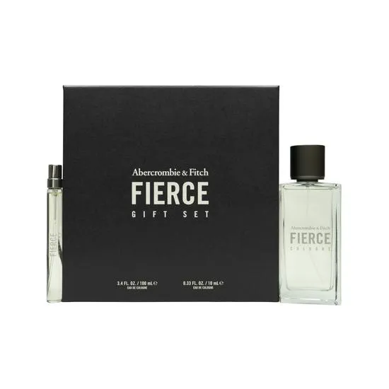 Abercrombie & Fitch Fierce Gift Set: Eau De Cologne 100ml Eau De Cologne 10ml