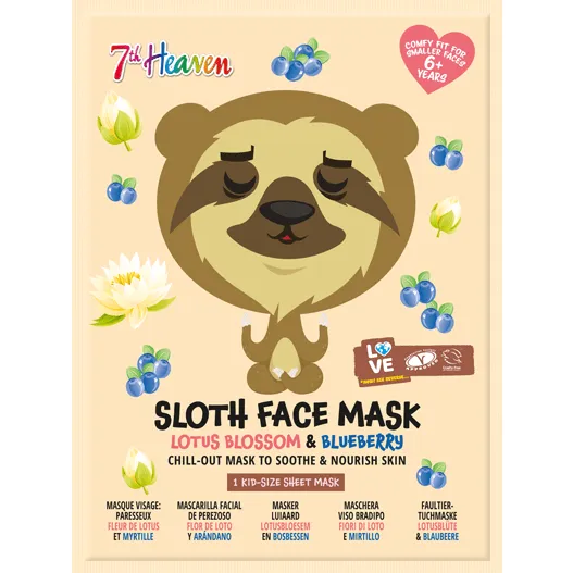 Montagne Jeunesse Sloth Face Sheet Mask