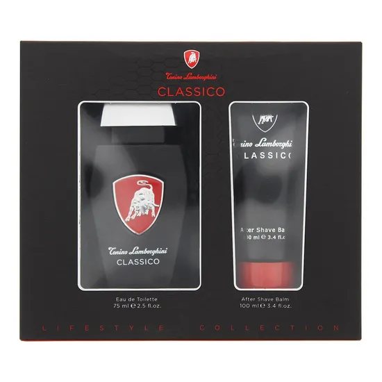 Tonino Lamborghini Classico Gift Set: Eau De Toilette 75ml Aftershave Balm 100ml