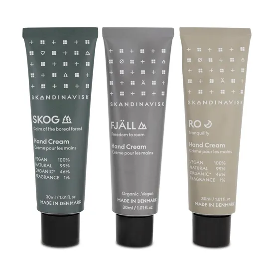 SKANDINAVISK Land 3 Mini Hand Creams Set