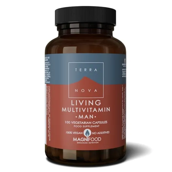 Terranova Living Multivitamin Man Capsules 100 Capsules