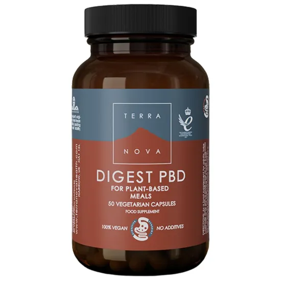 Terranova Digest PBD (plant Based Diets) Capsules