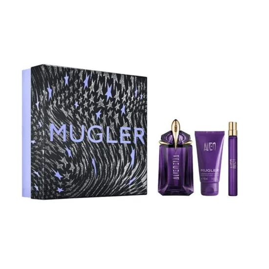 Mugler Alien Pour Femme 60ml Eau De Parfum 50ml Body Lotion & 10ml Eau De Parfum Gift Set