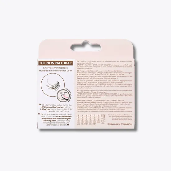 Kiss The New Natural Trio False Eyelash Clusters