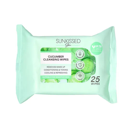 Sunkissed Skin Cucumber Cleansing Wipes