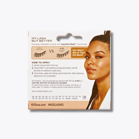 Kiss MLBB My Lash But Better False Eyelashes