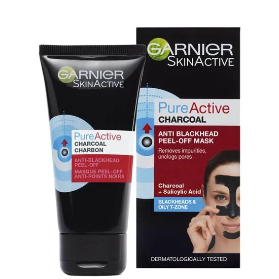 Garnier Pure Active Charcoal Anti Blackhead Peel Off Mask